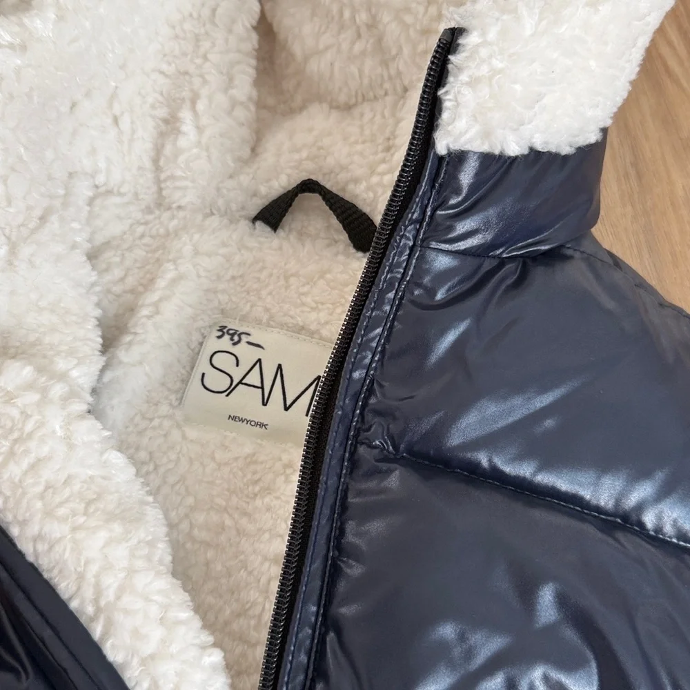 SAM. Unisex Blizzard Faux Shearling Puffer Snowsuit